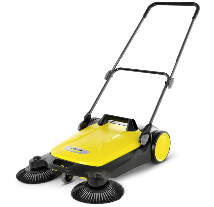 Kärcher S 4 Twin – Balayeuse mécanique manuelle avec double brosse latérale 1 36