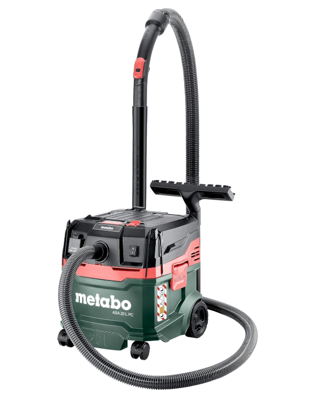 Aspirateur Metabo ASA 20 L PC – 602085000 Aspirateur de chantier eau et poussière Metabo ASA 20 L PC 20 litres 1200 W