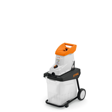 Broyeur électrique de végétaux STIHL GHE 140 L 2500 W avec bac de ramassage de 60 litres