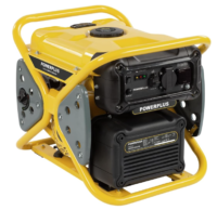 Generador inversor Powerplus POWX5230 de 3200 W con tecnología AVR y pantalla digital.