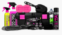 Kit completo Muc-Off Ultimate para bicicletas elétricas com caixa de ferramentas completa para limpeza, proteção e lubrificação de bicicletas elétricas.