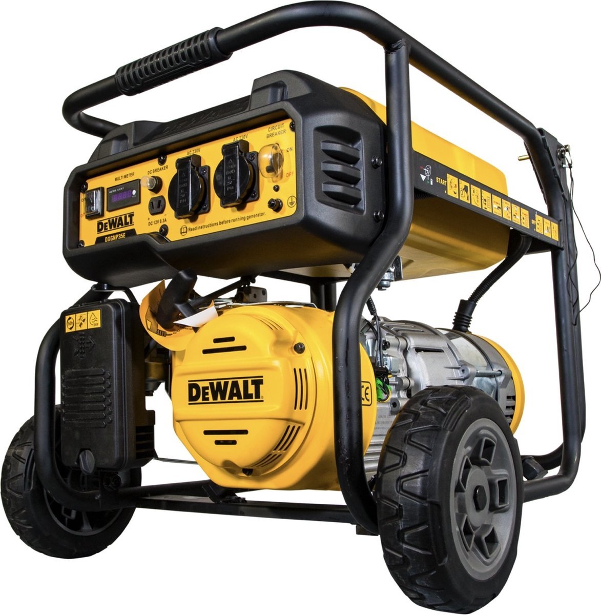 DEWALT DXGNP35E – Groupe électrogène Inverter essence – 3 500 W – 230 V 1173x1200 f84a95e1 2495 447a 8795 0e831359f0a9