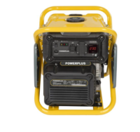 Generador inversor Powerplus POWX5230 de 3200 W con tecnología AVR y pantalla digital.