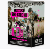 Muc-Off Family Bike Care Kit 9-en-1 pour le nettoyage et l'entretien des vélos de toute la famille
