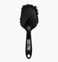 Juego de 5 cepillos premium Muc-Off con cinco cepillos profesionales y bolsa de almacenamiento para la limpieza de bicicletas y bicicletas eléctricas.